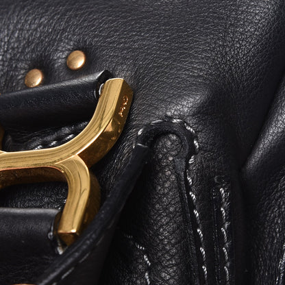 Chloe Calfskin Large Marcie Satchel Black 10 of 13