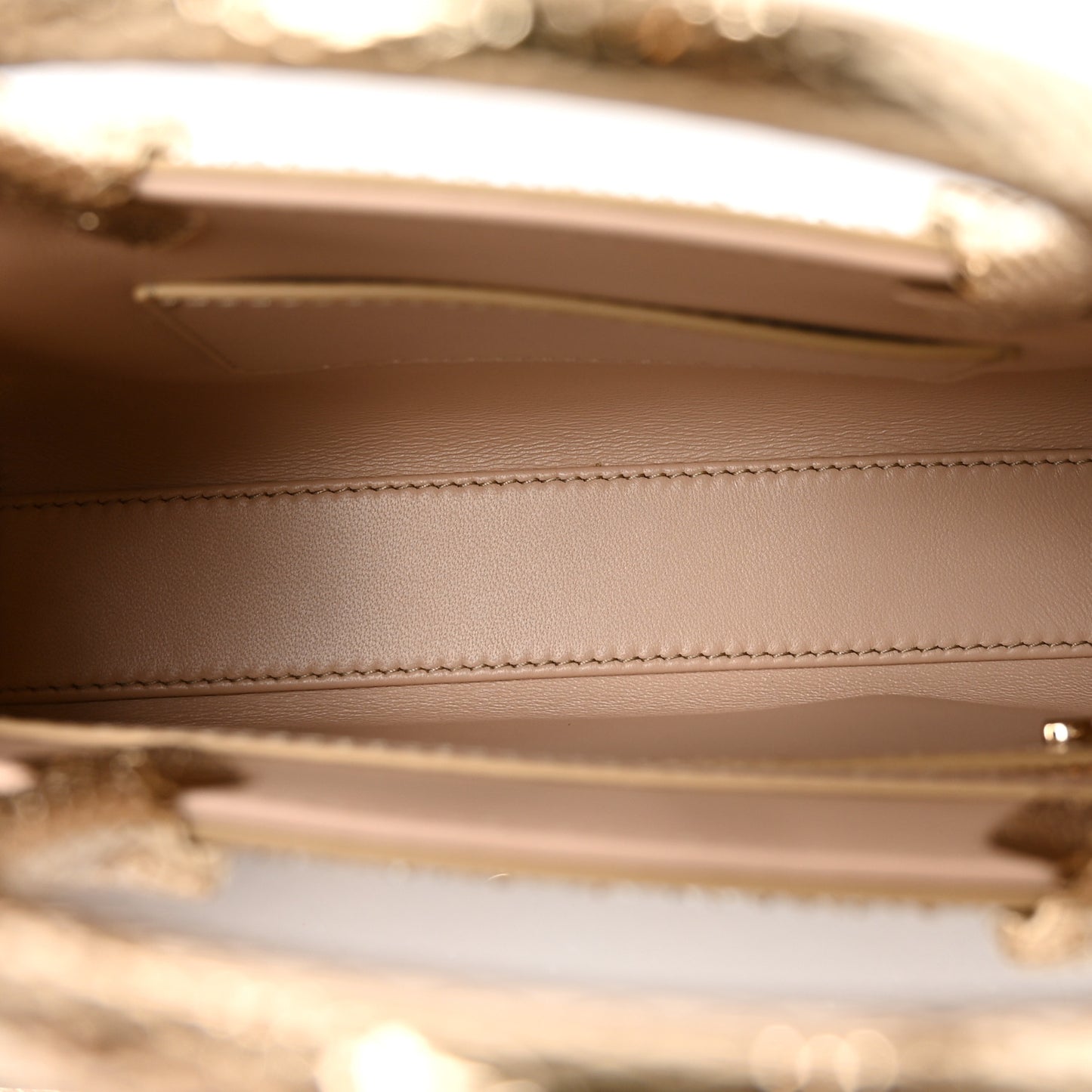 Calla Crystal Serpenti Duo Top Handle Bag Gold Silver