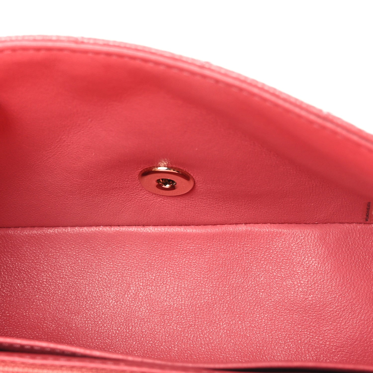 Chanel Caviar Quilted Mini Rectangular Flap Dark Pink 5 of 10