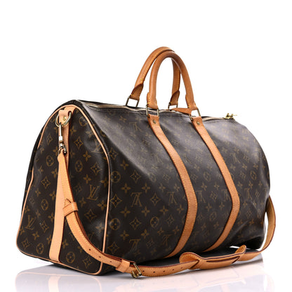 Louis Vuitton Monogram Keepall Bandouliere 50 3 of 44