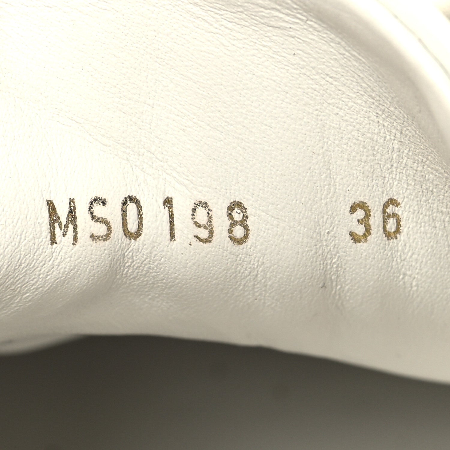 Louis Vuitton Calfskin Monogram Frontrow Sneakers 36 White 6 of 9