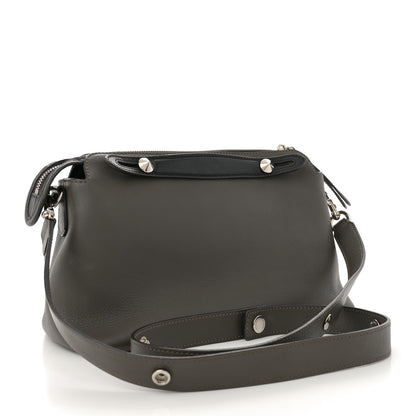 Fendi Vitello Dolce 4 Color Medium By The Way Boston Bag Carbone Grigio Polvere Multicolor 3 of 12