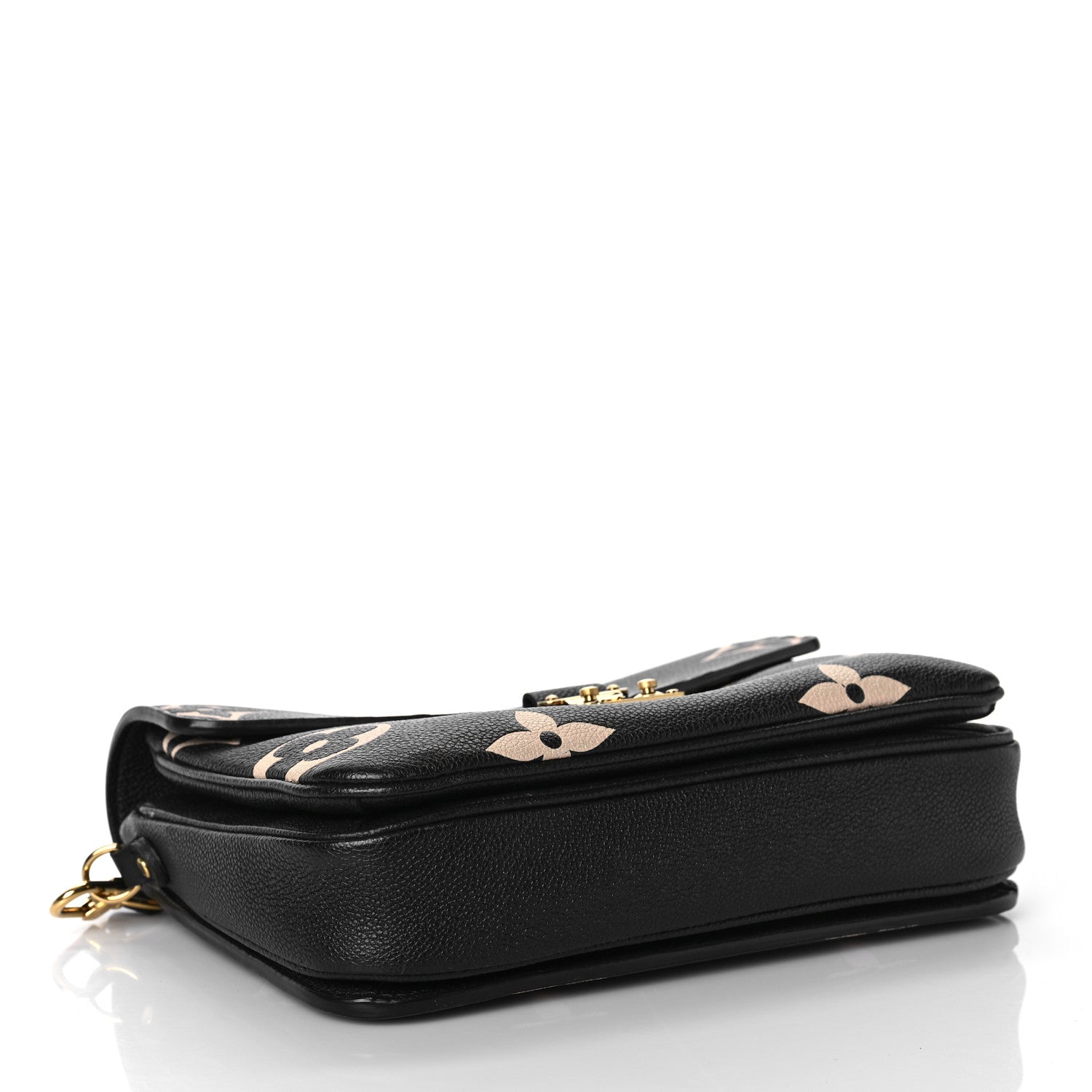 Louis Vuitton Empreinte Monogram Giant Pochette Metis Black Beige 4 of 13