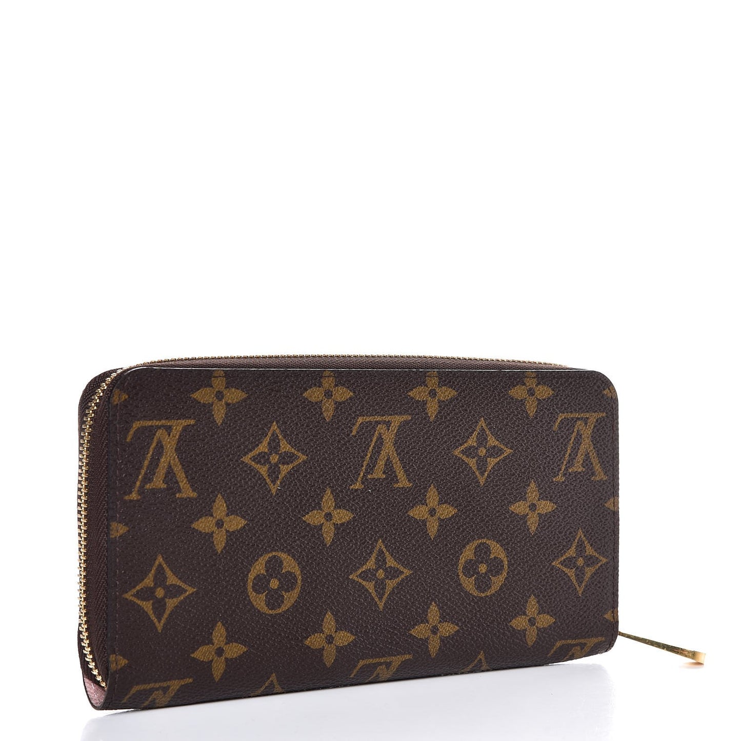 Monogram Zippy Wallet Rose Ballerine