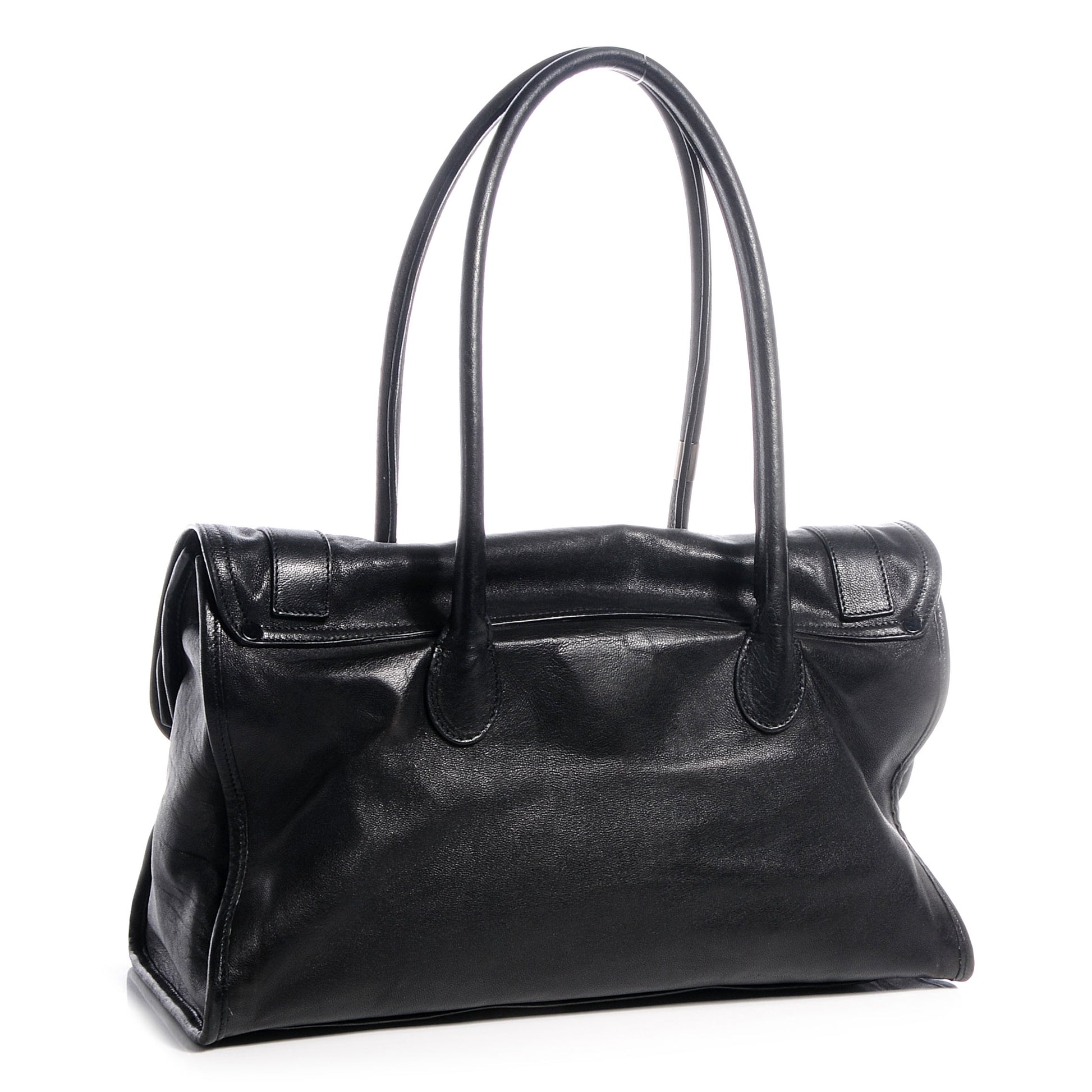 Proenza Schouler Leather PS1 Small Keep All Black 3 of 10
