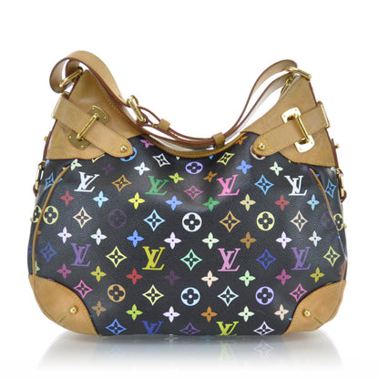 Louis Vuitton Monogram Multicolor Greta Black 3 of 9