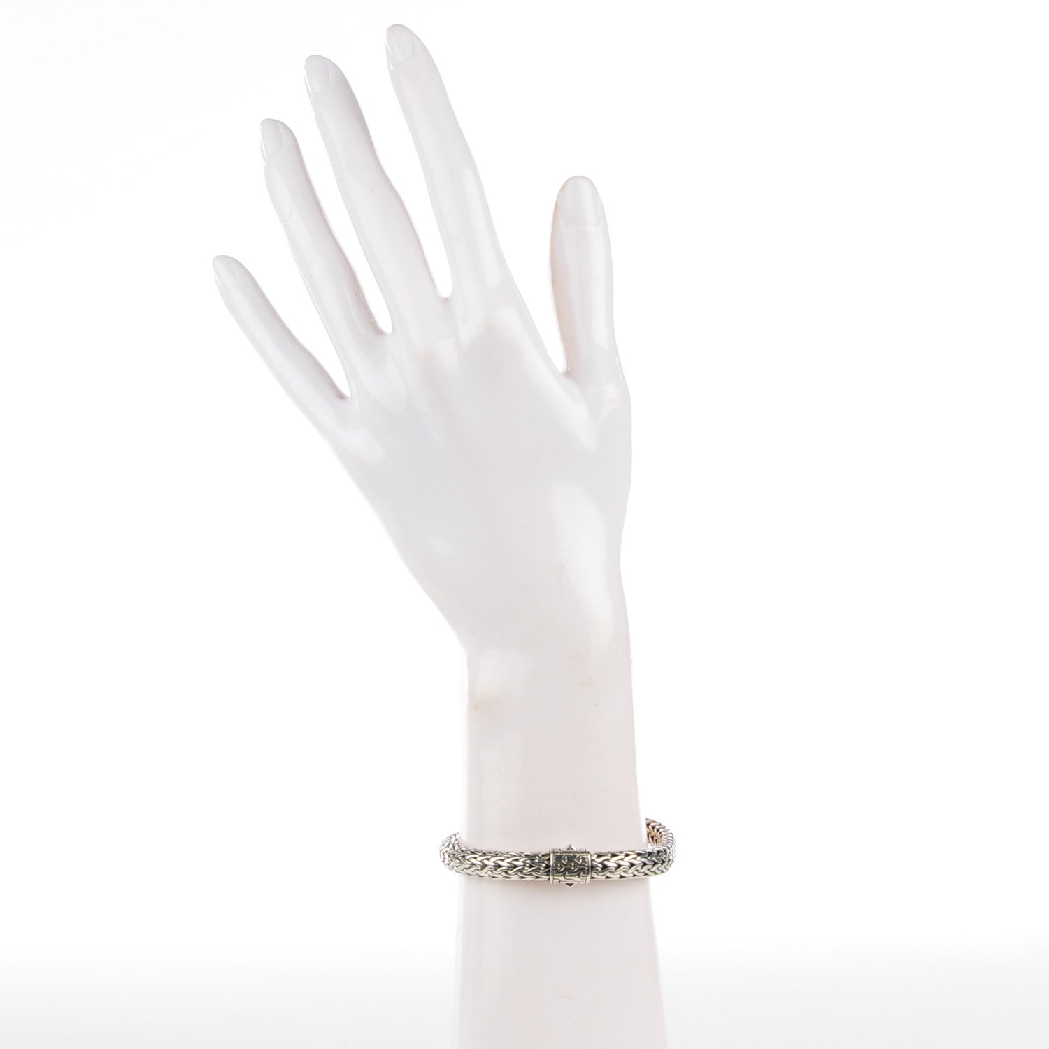 John Hardy Sterling Silver Medium Classic Chain Bracelet L 2 of 5