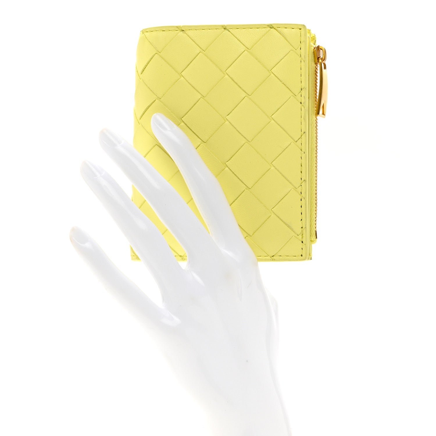 Bottega Veneta Nappa Intrecciato Small Bi-Fold Zip Wallet 2 of 7