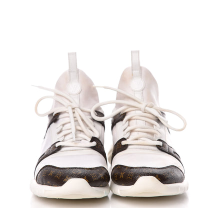 Louis Vuitton Technical Nylon Monogram Rubber Aftergame Sneakers 38.5 2 of 19