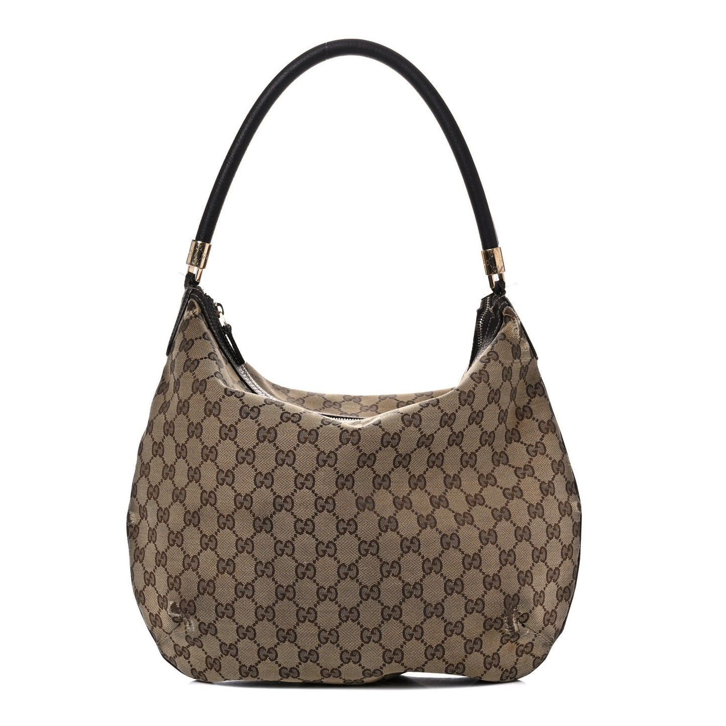Monogram Hobo Dark Brown
