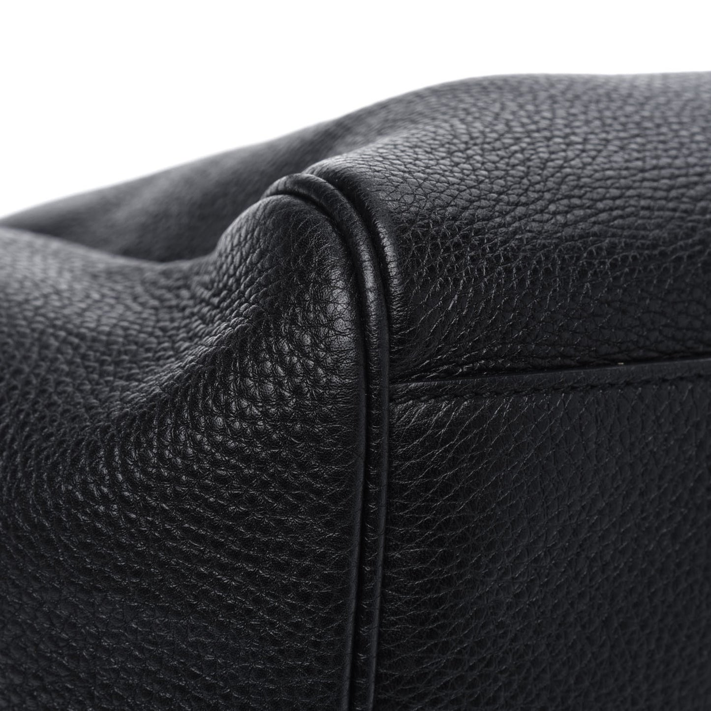 Calfskin Medium Emily Shoulder Bag Black