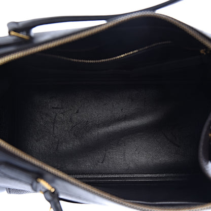 Celine Goatskin Smooth Calfskin Small Ring Bag Dark Taupe 5 of 15