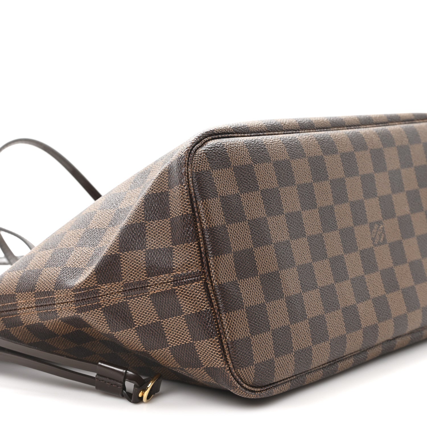 Louis Vuitton Damier Ebene Neo Neverfull MM Rose Ballerine 10 of 14