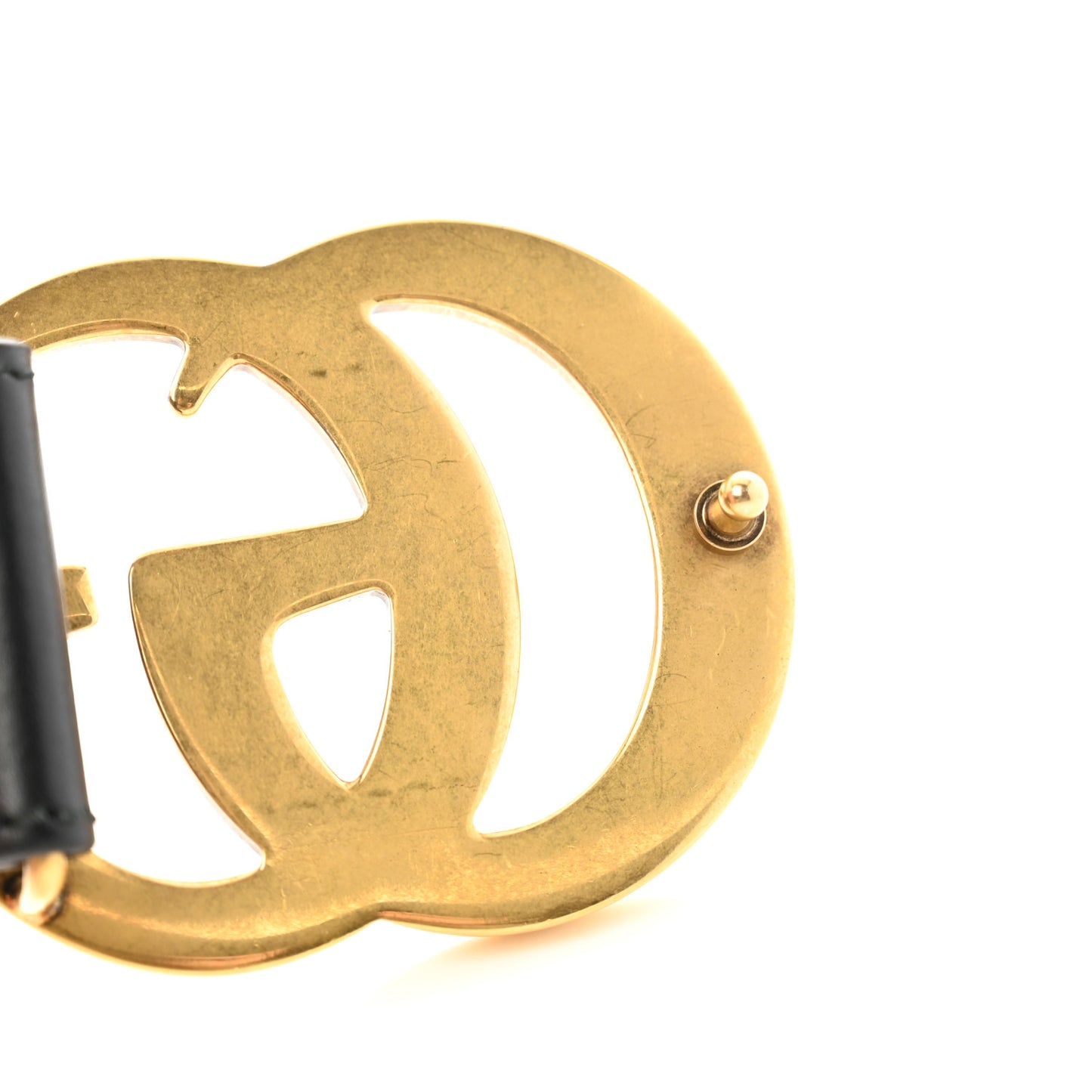 Calfskin Double G 40mm Belt 85 34 Black
