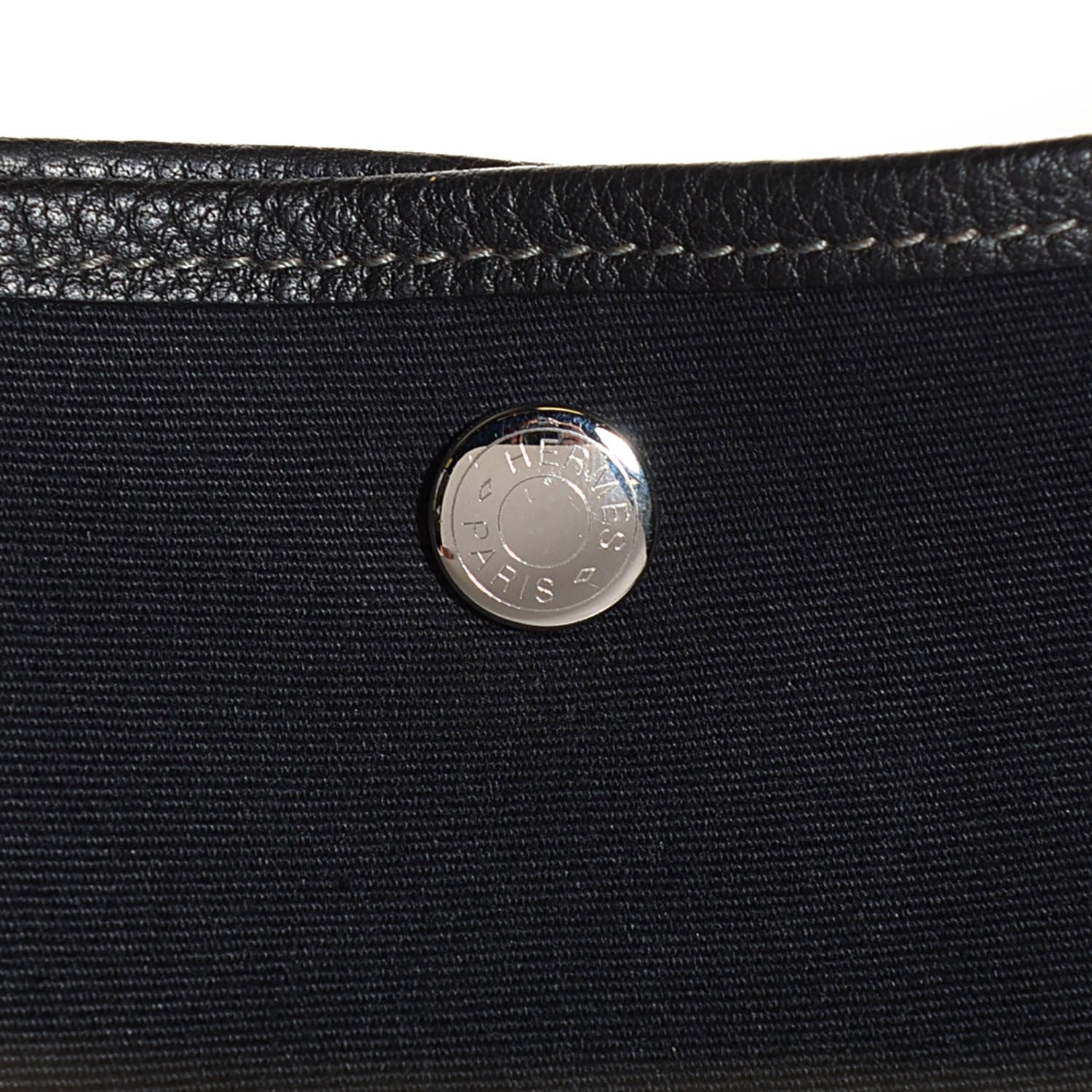 Hermes Toile Negonda Garden Party Tote 36 MM Black 6 of 11