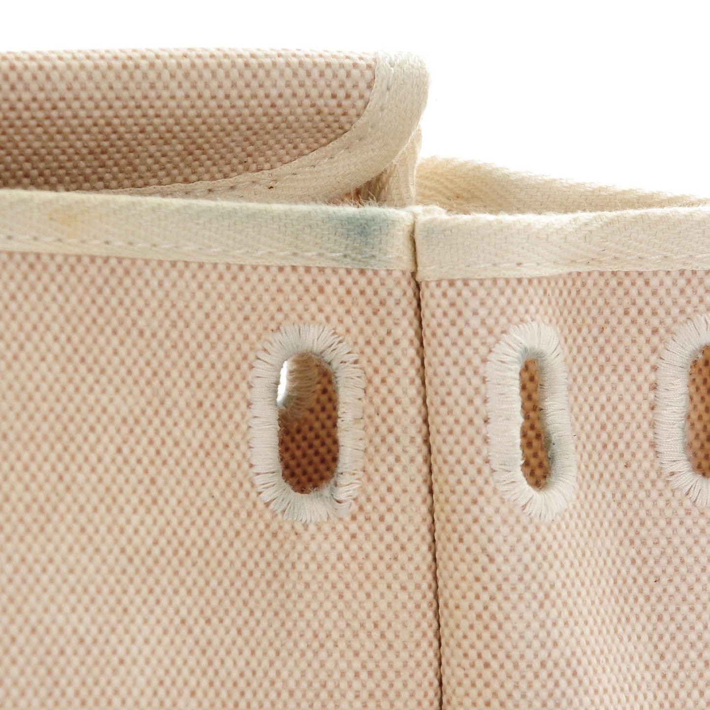 Vache Calfskin Toile Herbag 30 PM Black Natural