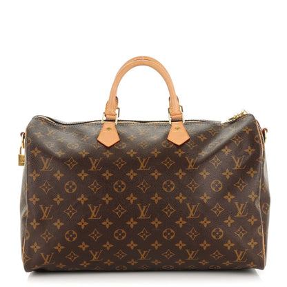 Louis Vuitton Monogram Speedy Bandouliere 40 1 of 7
