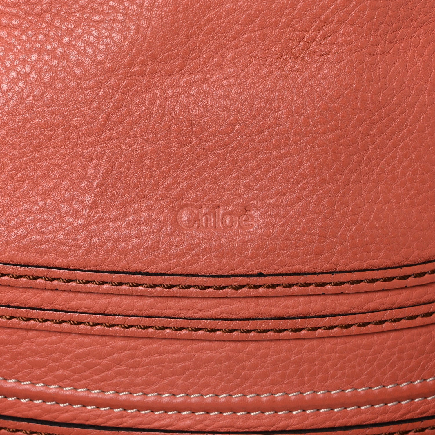 Chloe Calfskin Medium Marcie Satchel Muted Brown 17 of 28