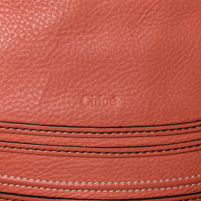 Chloe Calfskin Medium Marcie Satchel Muted Brown 17 of 28