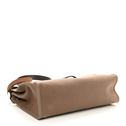 Hermes Vache Hunter Toile Herbag Zip 31 PM Etoupe Ebene 5 of 11