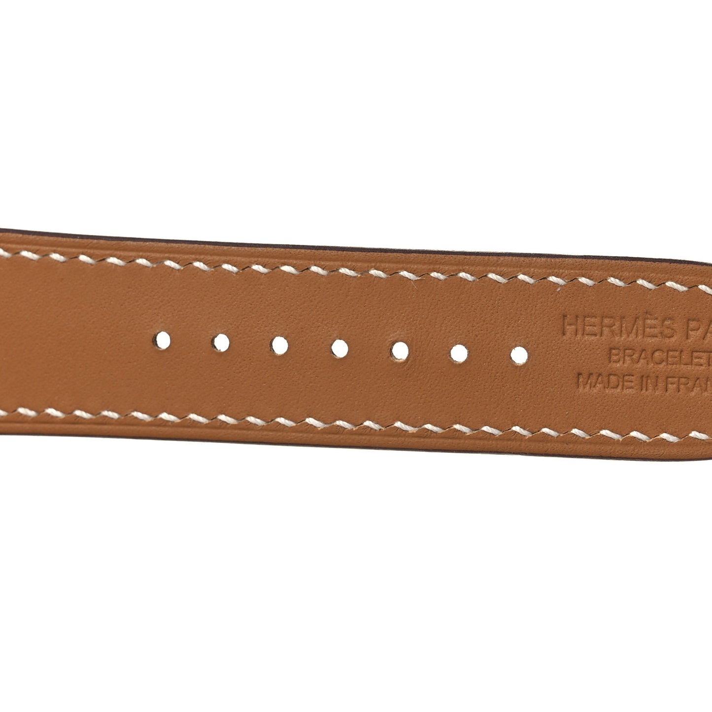 Barenia Deployment Buckle Single Tour Apple Watch Strap Fauve