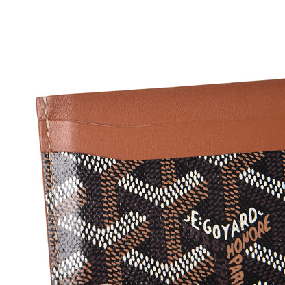 Goyard Goyardine Saint Sulpice Card Holder Black Gold 11 of 14
