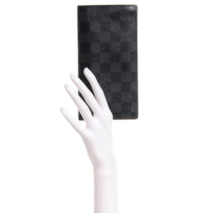 Louis Vuitton Damier Graphite Brazza Wallet 2 of 7
