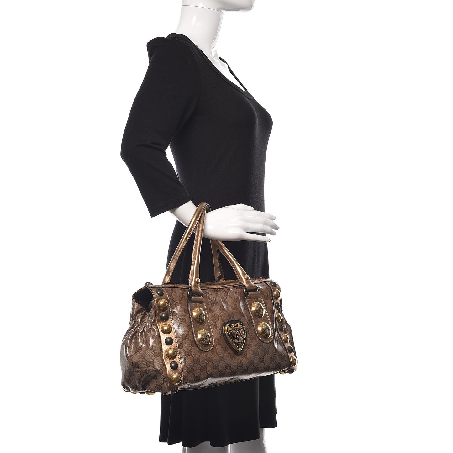 Crystal Monogram Babouska Tote