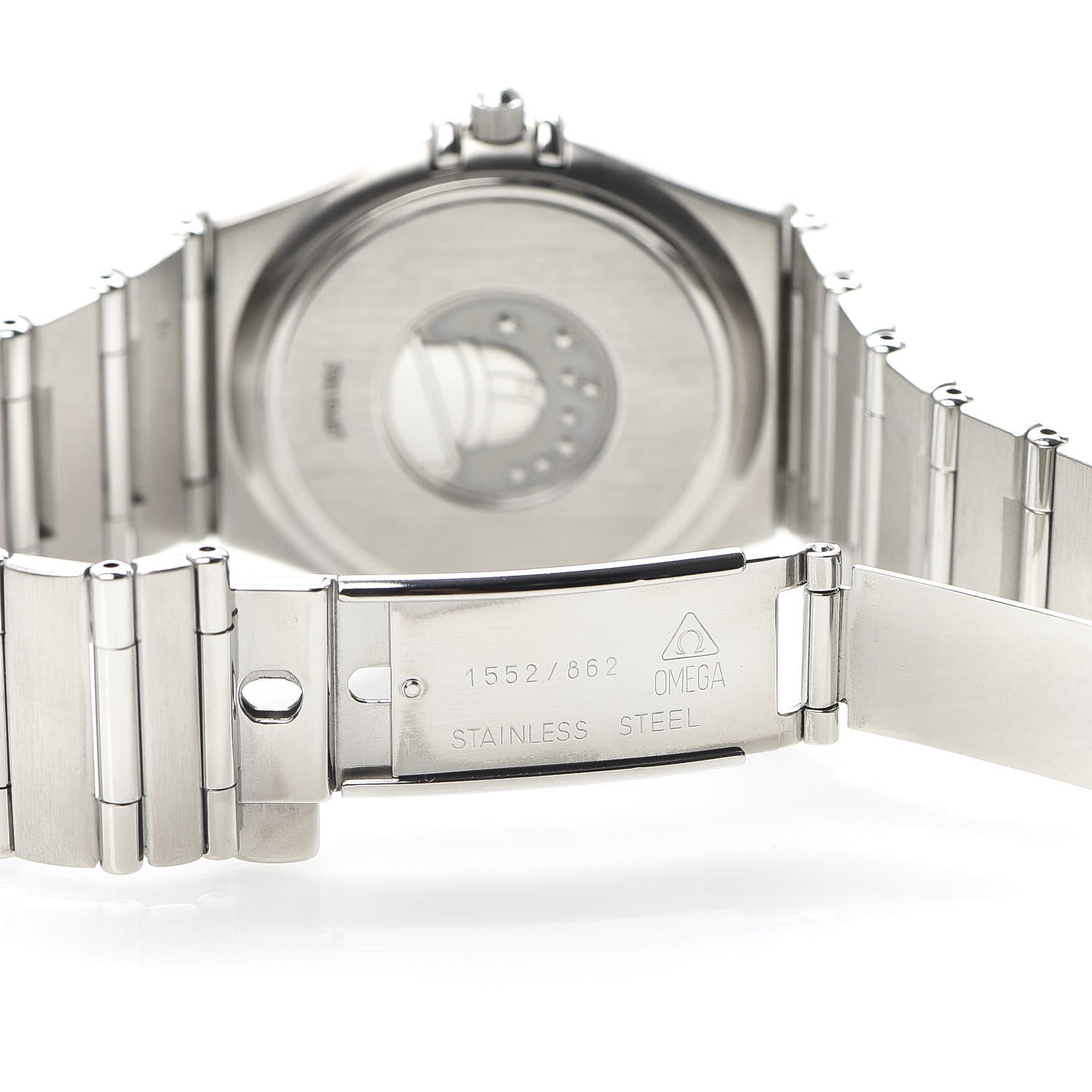 Omega Stainless Steel 33mm Constellation Quartz Watch White 1512.30 6 of 7