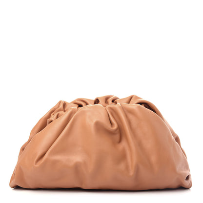 Bottega Veneta Smooth Butter Calf The Pouch Oversized Clutch Clay 1 of 10