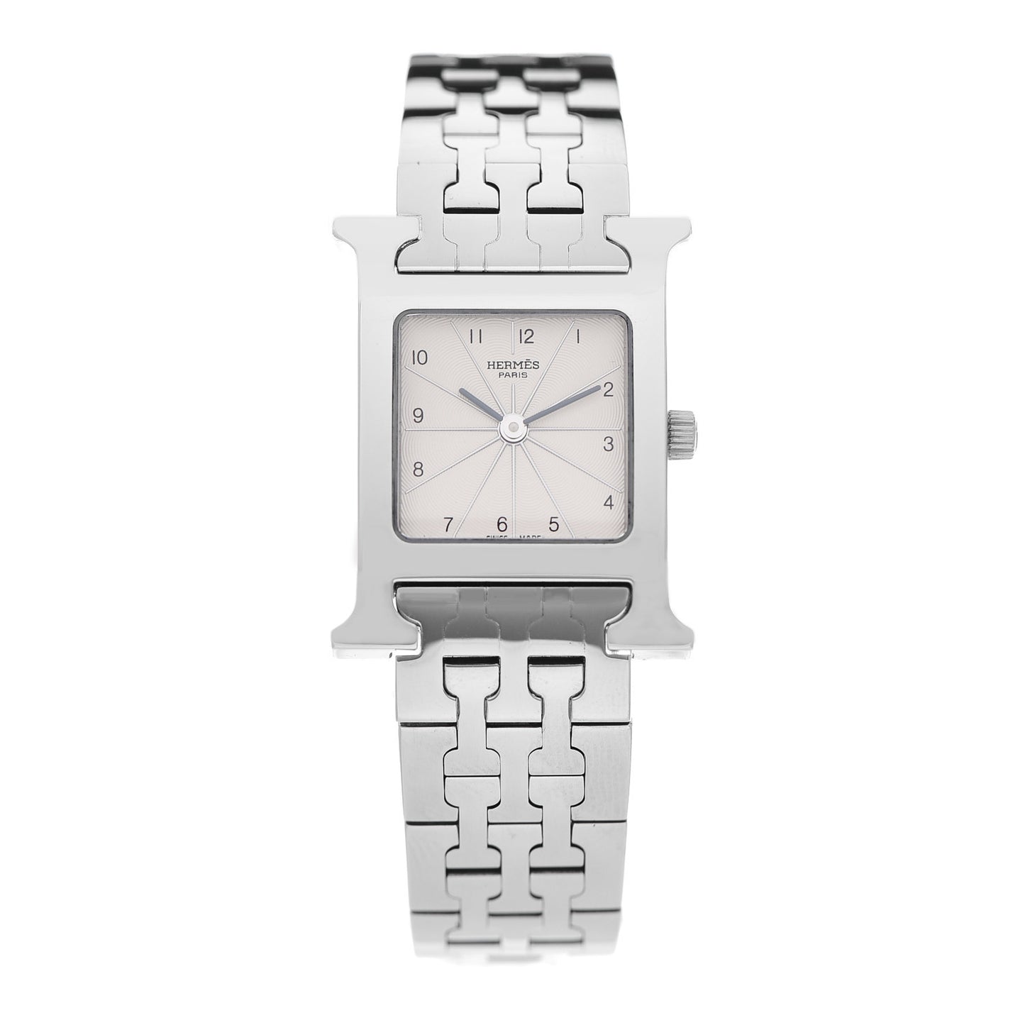 Stainless Steel 21mm Heure H Hour Quartz Watch