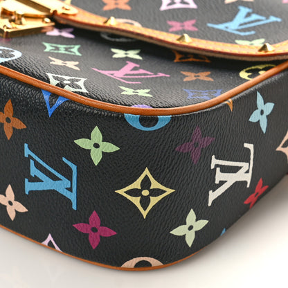Louis Vuitton Monogram Multicolor Sologne Black 8 of 8