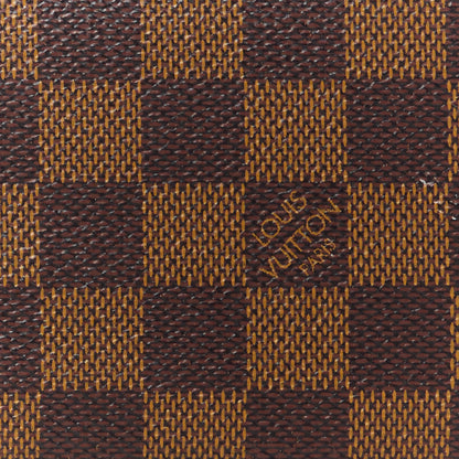 Louis Vuitton Damier Ebene Clemence Wallet Rose Ballerine 8 of 11