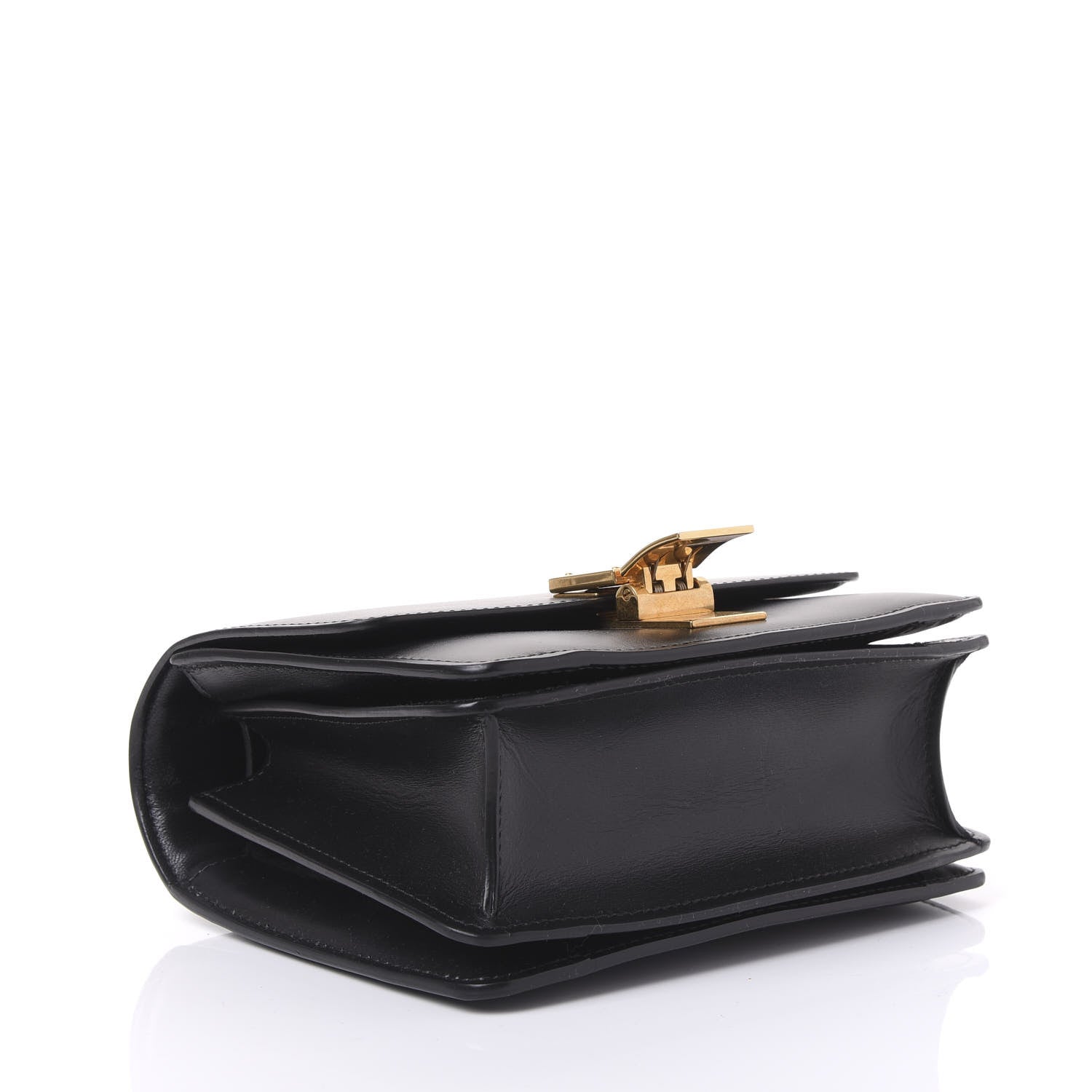 Celine Box Calfskin Small Classic Box Flap Bag Black 3 of 8