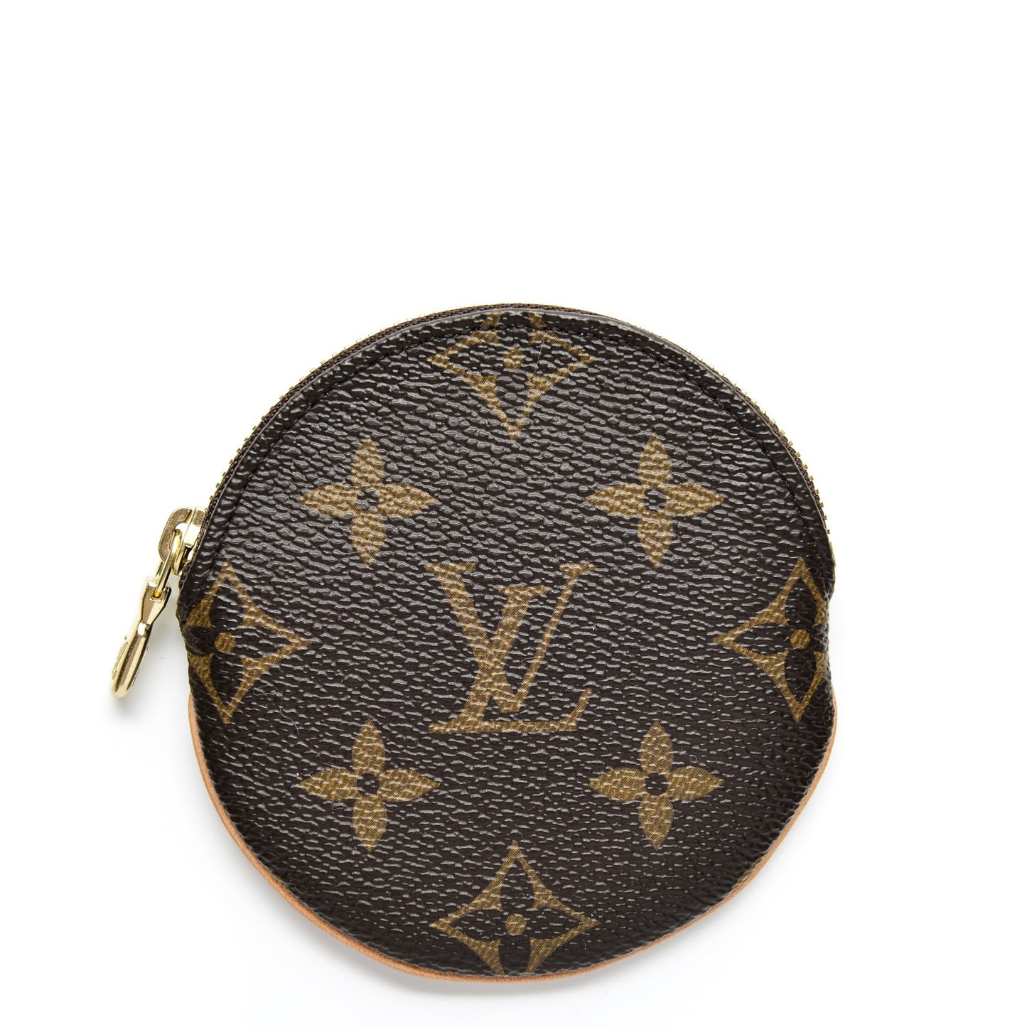 Monogram Round Coin Purse