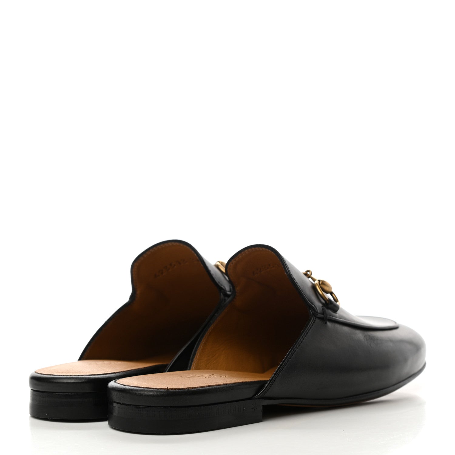 Gucci Calfskin Womens Princetown Slippers 36 Black 4 of 8