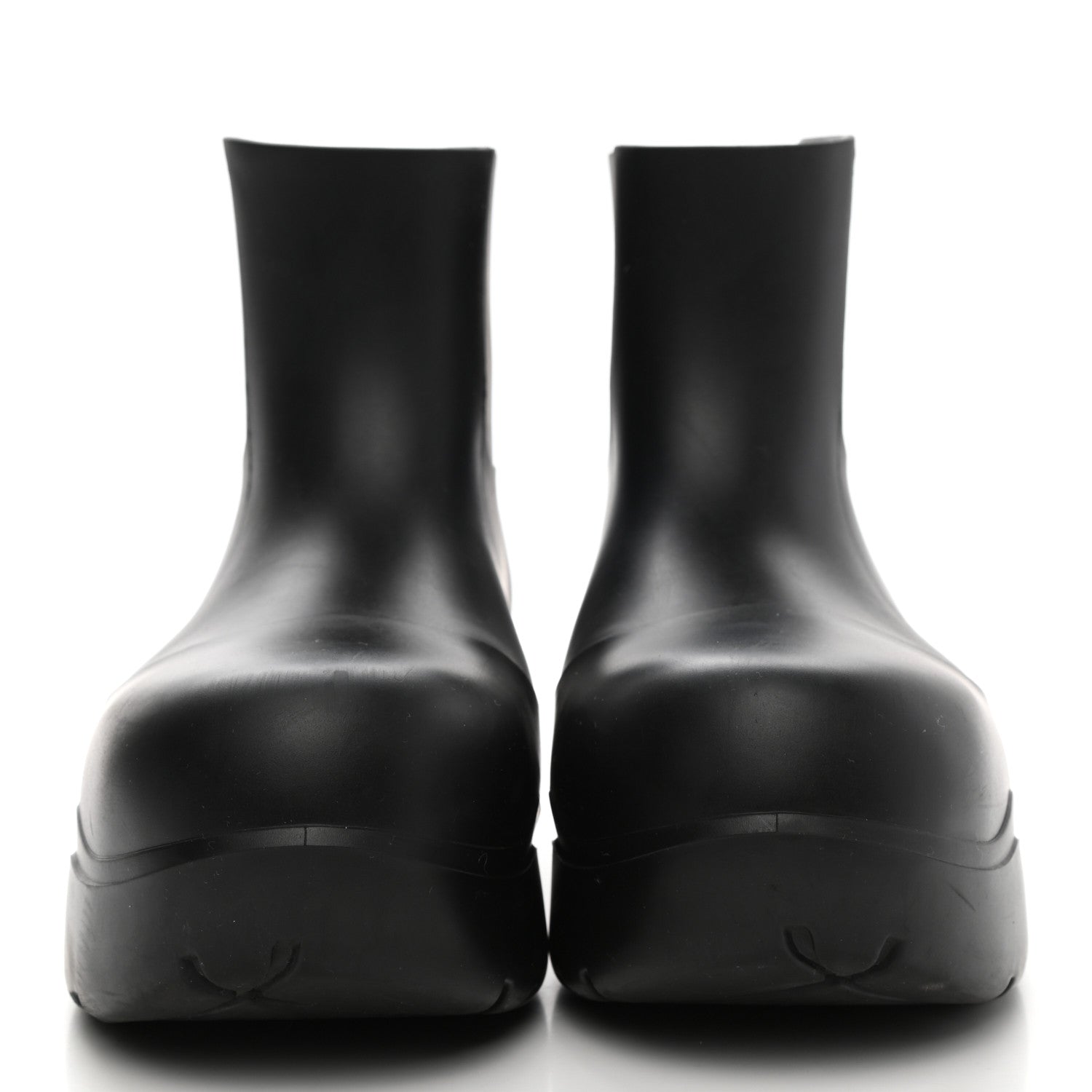 Bottega Veneta Rubber Puddle Ankle Boots 38 Black 2 of 8
