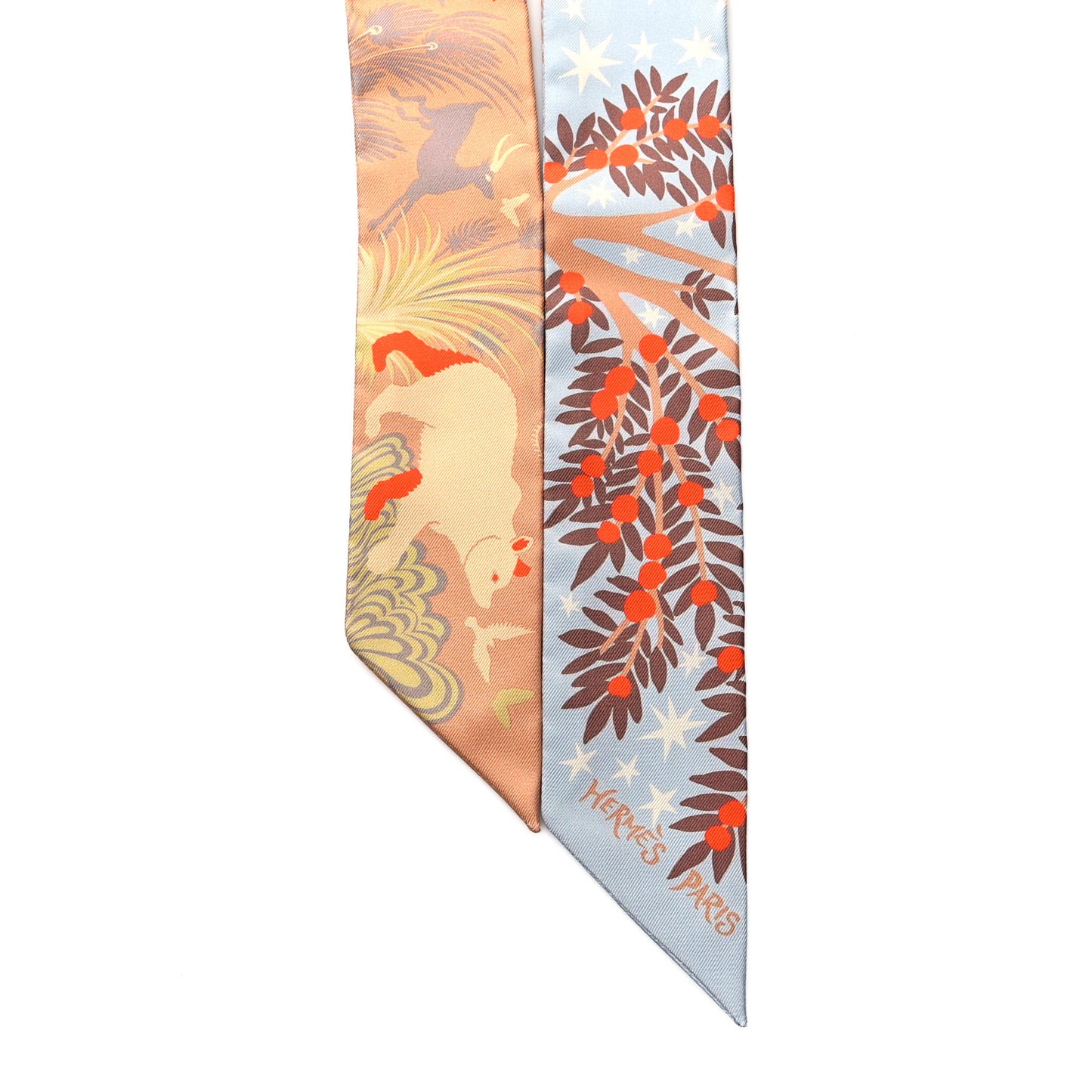 Silk Le Charme D Orphee Twilly Ciel Beige Rose