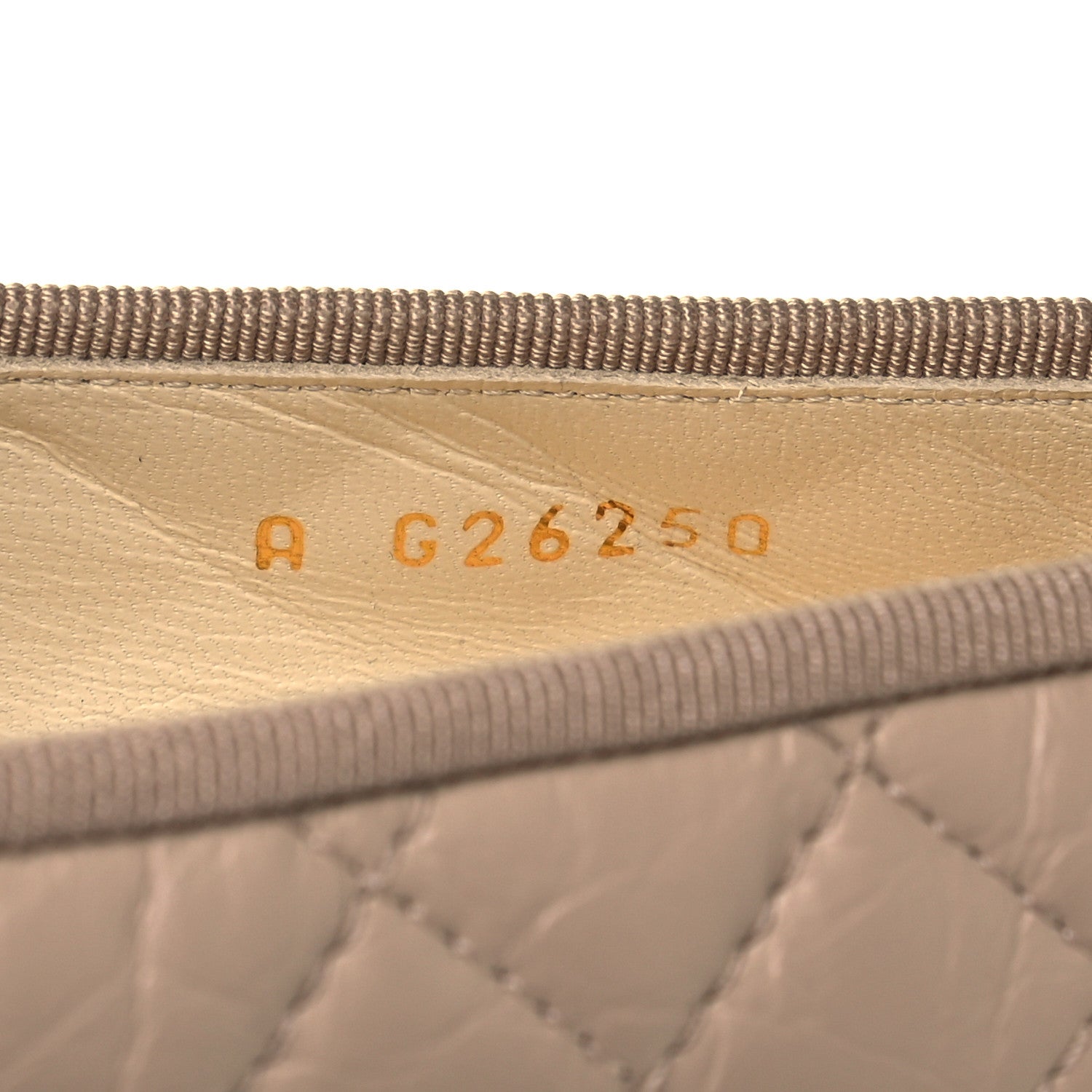 Chanel Aged Calfskin Quilted CC Cap Toe Ballerina Flats 37 Beige 6 of 8