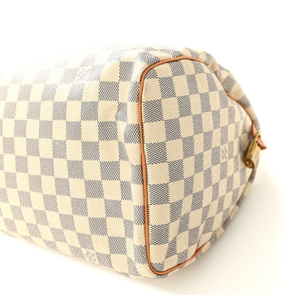 Louis Vuitton Damier Azur Speedy 30 10 of 10