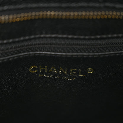 Chanel Caviar Quilted Medallion Tote Black 6 of 10