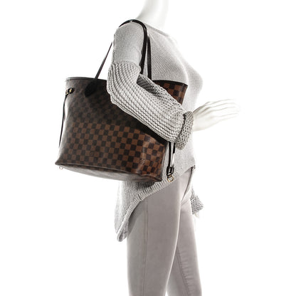 Louis Vuitton Damier Ebene Neverfull MM 4 of 7