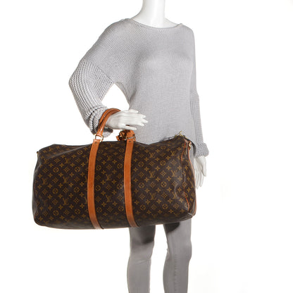 Louis Vuitton Monogram Keepall 55 2 of 7