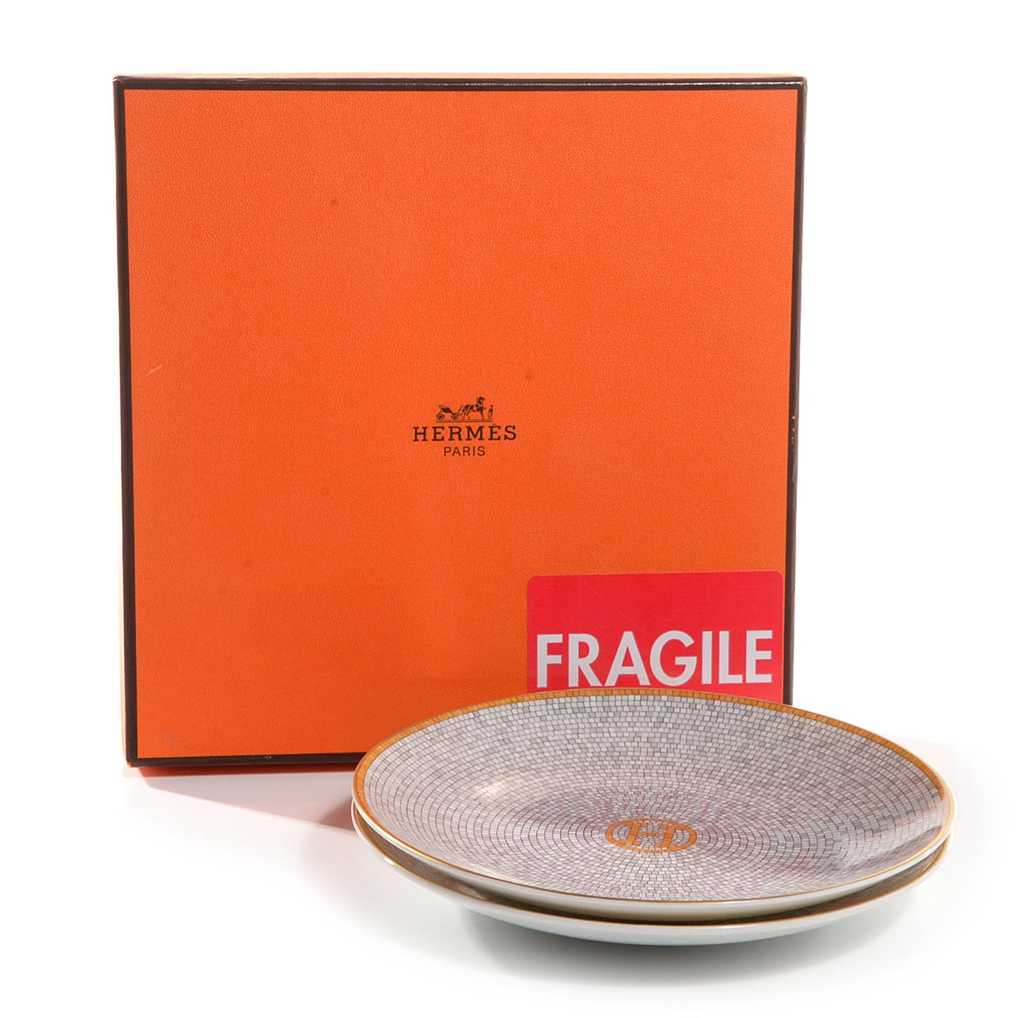Mosaique Au 24 Porcelain Bread Plates Set of 2