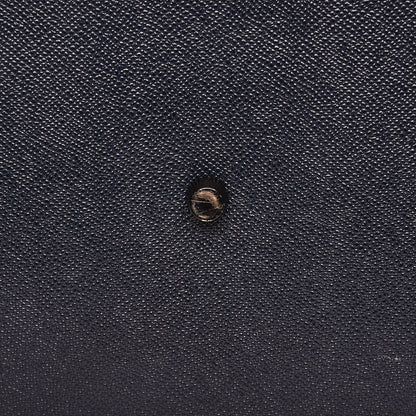 Burberry Textured Calfskin Briefcase Bag Dark Cobalt 12 of 12