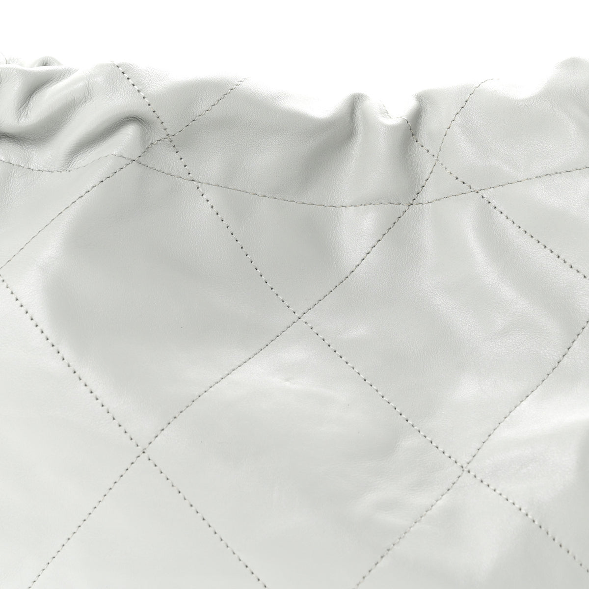Shiny Calfskin Quilted Small Chanel 22 Light Blue