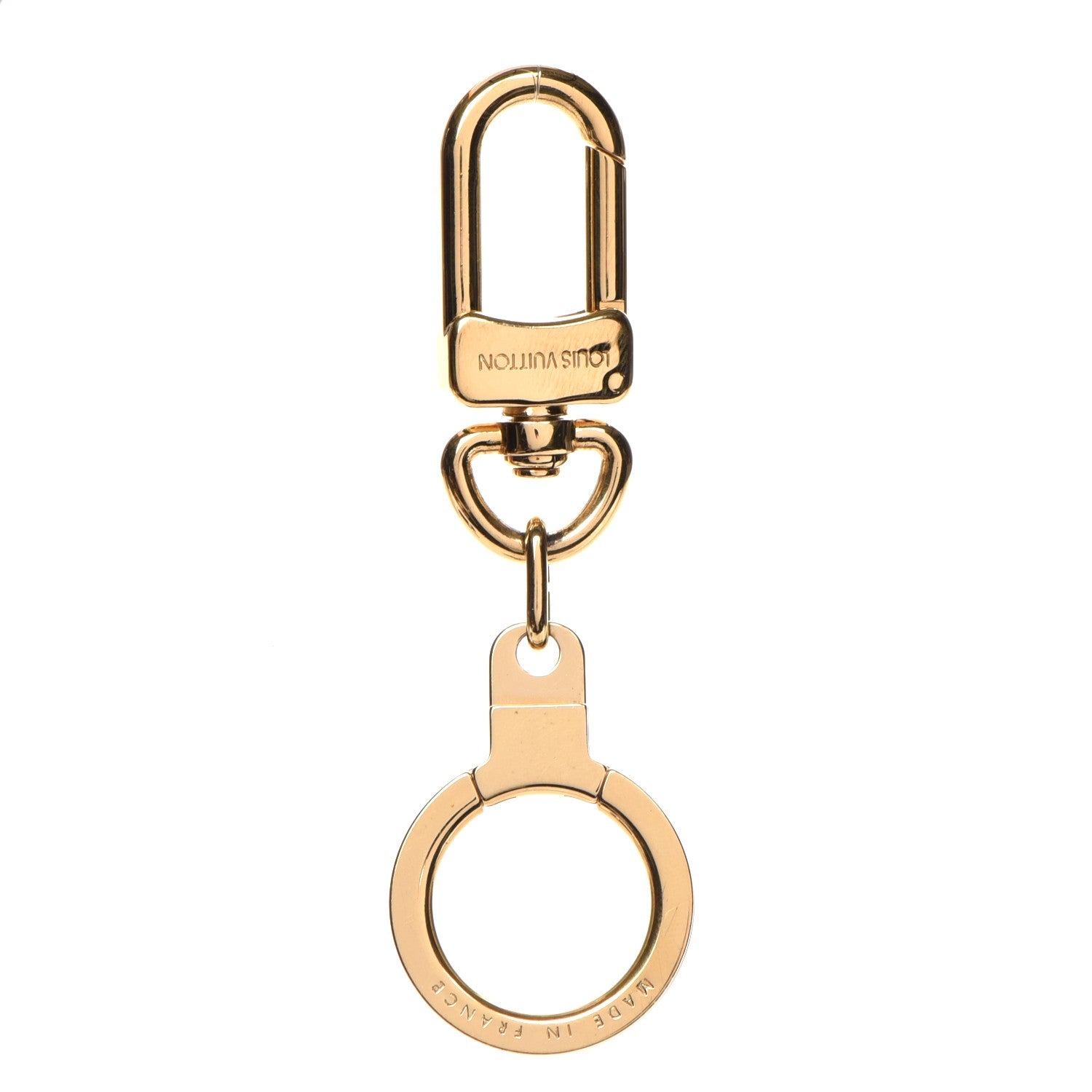 Louis Vuitton Pochette Extender Key Ring Gold 1 of 4
