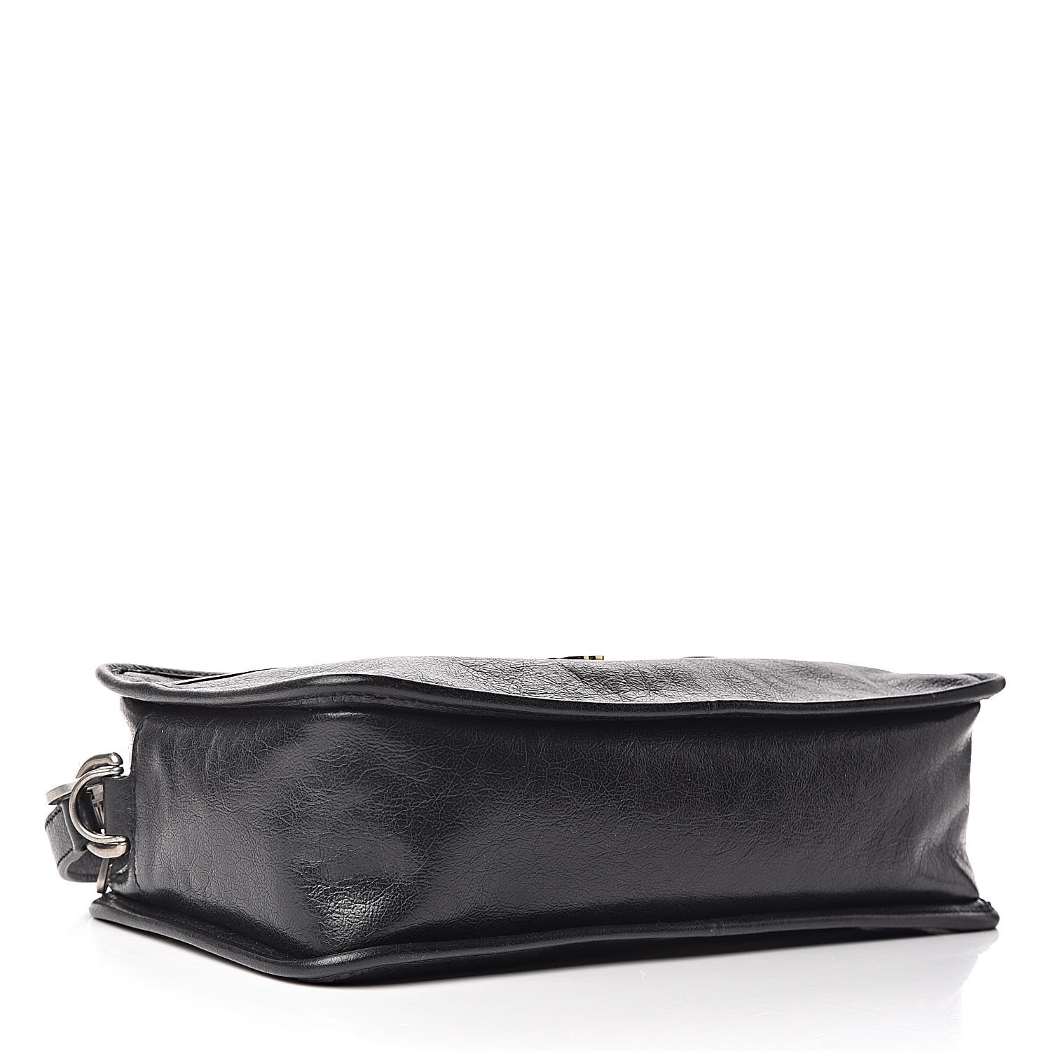 Gucci Fluffy Calfskin Morpheus Shoulder Bag Black 4 of 10