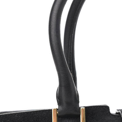 Saint Laurent Suede Small Classic Y Cabas Black 15 of 15