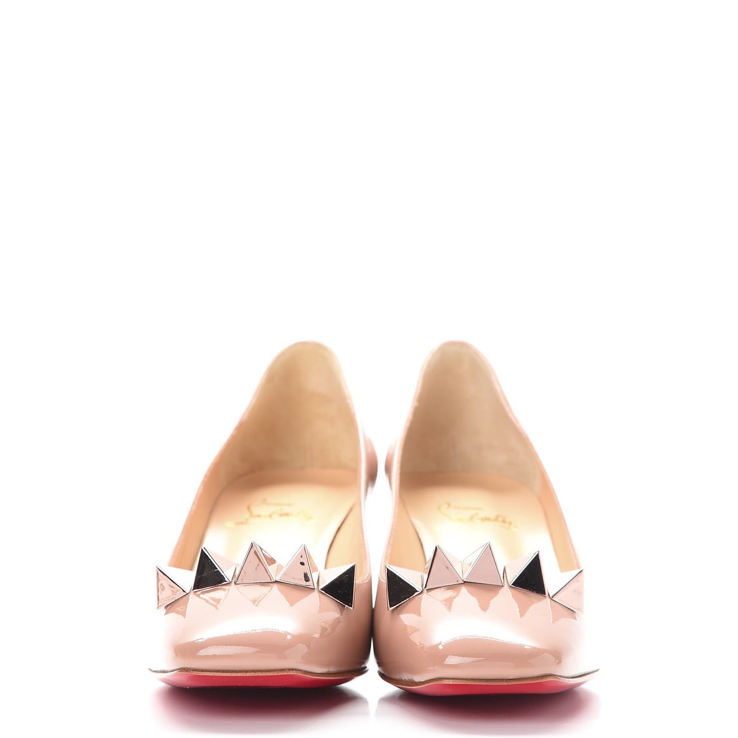 Patent Pyramidam 45 Pumps 37 Nude